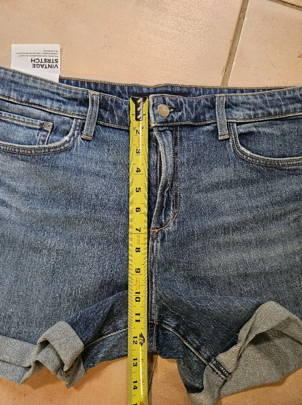 NWT Joe's Jeans Vintage Stretch Burden Denim Short